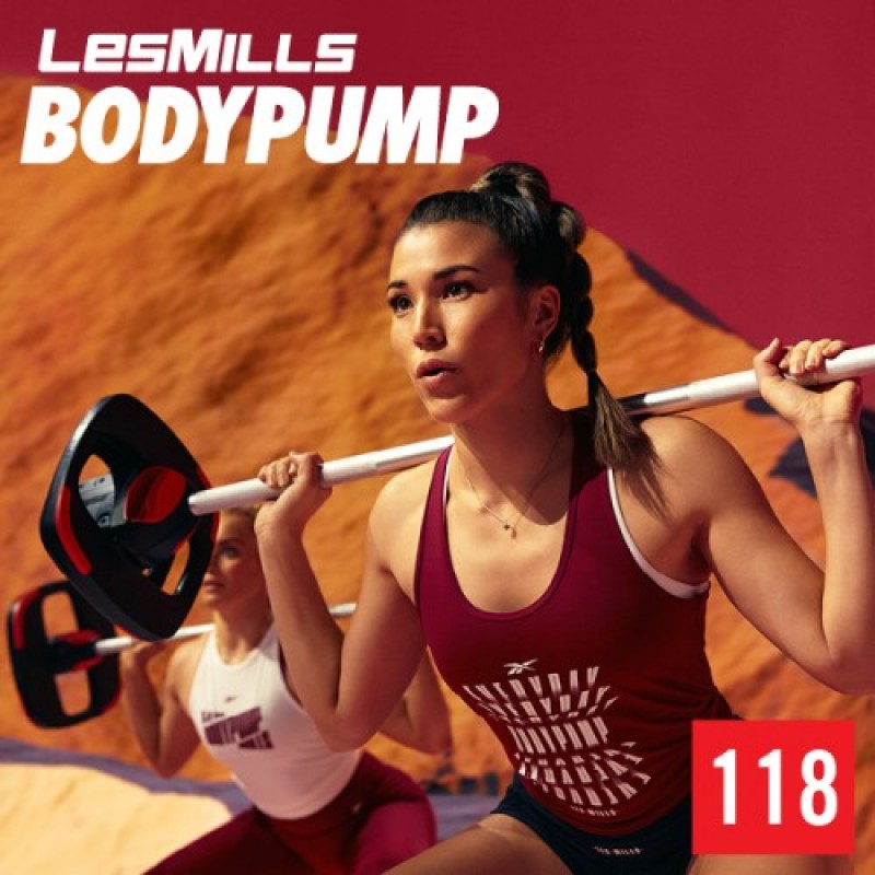 Hot Sale LesMills Q3 2021 Routines BODY PUMP 118 releases New Release DVD, CD & Notes